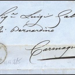 1858 Sardegna 20c. indaco (N°15Ab)